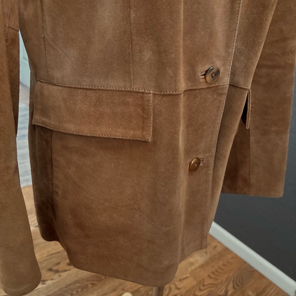 GAP - Leather Suede Jacket/Blazer, vintage 90s - Picture 17 of 17